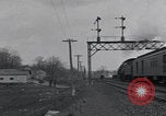 Image of vintage railroad batteries and switching United States USA, 1926, second 41 stock footage video 65675080176