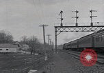 Image of vintage railroad batteries and switching United States USA, 1926, second 44 stock footage video 65675080176