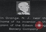 Immagine di Produzione di batterie al nichel-ferro Edison West Orange New Jersey USA, 1926, secondo 1 filmato di repertorio 65675080178