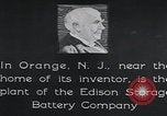 Immagine di Produzione di batterie al nichel-ferro Edison West Orange New Jersey USA, 1926, secondo 3 filmato di repertorio 65675080178