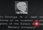 Immagine di Produzione di batterie al nichel-ferro Edison West Orange New Jersey USA, 1926, secondo 4 filmato di repertorio 65675080178