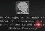 Immagine di Produzione di batterie al nichel-ferro Edison West Orange New Jersey USA, 1926, secondo 5 filmato di repertorio 65675080178