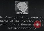 Immagine di Produzione di batterie al nichel-ferro Edison West Orange New Jersey USA, 1926, secondo 6 filmato di repertorio 65675080178