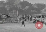 Image of US children baseball game Tehran Iran, 1956, second 51 stock footage video 65675080209