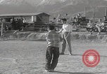 Image of US children baseball game Tehran Iran, 1956, second 62 stock footage video 65675080209