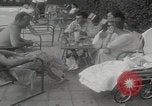 Image of US Army families swim and play golf Tehran Iran, 1956, second 22 stock footage video 65675080211