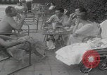 Image of US Army families swim and play golf Tehran Iran, 1956, second 28 stock footage video 65675080211