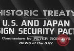 Image of Treaty of Mutual Cooperation and Security between the United States and Japan Washington DC USA, 1960, second 3 stock footage video 65675080225