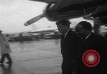 Image of President Kwame Nkrumah greets Kennedy Arlington Virginia USA, 1960, second 36 stock footage video 65675080231