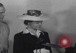 Image of Oveta Culp Hobby oath ceremony WW2 United States USA, 1942, second 16 stock footage video 65675080232