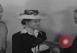 Image of Oveta Culp Hobby oath ceremony WW2 United States USA, 1942, second 17 stock footage video 65675080232