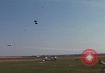 Image of Blue Angels flight demonstration Paris France, 1967, second 5 stock footage video 65675080236