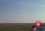Image of Blue Angels flight demonstration Paris France, 1967, second 41 stock footage video 65675080236