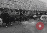 Image of Grosvenor Square Vietnam War protest London England United Kingdom, 1968, second 12 stock footage video 65675080241