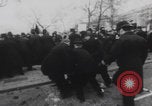 Image of Grosvenor Square Vietnam War protest London England United Kingdom, 1968, second 14 stock footage video 65675080241
