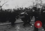 Image of Grosvenor Square Vietnam War protest London England United Kingdom, 1968, second 17 stock footage video 65675080241