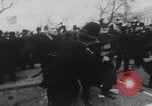 Image of Grosvenor Square Vietnam War protest London England United Kingdom, 1968, second 18 stock footage video 65675080241