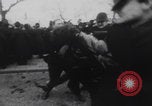 Image of Grosvenor Square Vietnam War protest London England United Kingdom, 1968, second 20 stock footage video 65675080241