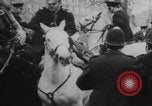 Image of Grosvenor Square Vietnam War protest London England United Kingdom, 1968, second 23 stock footage video 65675080241