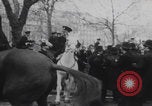 Image of Grosvenor Square Vietnam War protest London England United Kingdom, 1968, second 26 stock footage video 65675080241