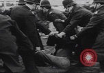 Image of Grosvenor Square Vietnam War protest London England United Kingdom, 1968, second 30 stock footage video 65675080241