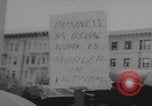 Image of Moratorium to End the War in Vietnam Washington DC USA, 1969, second 28 stock footage video 65675080244