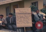 Image of Italian workers protest NSA Naples Italy, 1965, second 49 stock footage video 65675080250