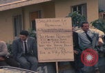 Image of Italian workers protest NSA Naples Italy, 1965, second 56 stock footage video 65675080250