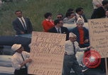 Image of Italian workers protest NSA Naples Italy, 1965, second 62 stock footage video 65675080250