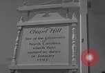 Image of University of North Carolina  Chapel Hill North Carolina USA, 1967, second 28 stock footage video 65675080252