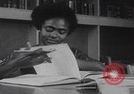 Image of University of North Carolina African student Chapel Hill North Carolina USA, 1967, second 3 stock footage video 65675080253