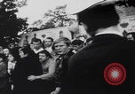 Image of German student activists protest Shah of Iran Berlin Germany, 1967, second 46 stock footage video 65675080255