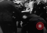 Image of German student activists protest Shah of Iran Berlin Germany, 1967, second 50 stock footage video 65675080255