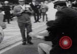 Image of German student activists protest Shah of Iran Berlin Germany, 1967, second 53 stock footage video 65675080255
