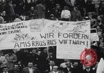 Image of Anti-Vietnam War protests West Berlin Berlin Germany, 1968, second 5 stock footage video 65675080257