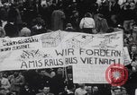 Image of Anti-Vietnam War protests West Berlin Berlin Germany, 1968, second 6 stock footage video 65675080257