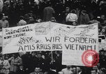 Image of Anti-Vietnam War protests West Berlin Berlin Germany, 1968, second 7 stock footage video 65675080257