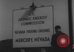 Image of Upshot-Knothole Annie nuclear test Nye County Nevada USA, 1953, second 24 stock footage video 65675080262