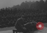 Standbild Demonstration deutscher Judokas Dresden Deutschland, 1942, aus Sekunde 15 historischem Filmmaterial Videoclip 65675080267