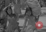 Image of Bikini Atoll natives evacuation Bikini Atoll Marshal Islands, 1946, second 21 stock footage video 65675080273