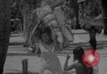 Image of Bikini Atoll natives evacuation Bikini Atoll Marshal Islands, 1946, second 25 stock footage video 65675080273