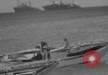 Image of Bikini Atoll natives evacuation Bikini Atoll Marshal Islands, 1946, second 9 stock footage video 65675080275