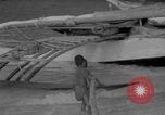 Image of Bikini Atoll natives evacuation Bikini Atoll Marshal Islands, 1946, second 54 stock footage video 65675080275