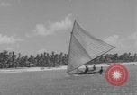 Image of Bikini Atoll lagoon Bikini Atoll Marshal Islands, 1946, second 42 stock footage video 65675080279