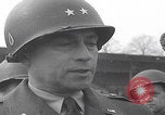 Image of Major General Rose gives awards Cologne Germany, 1945, second 3 stock footage video 65675080286