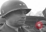 Image of Major General Rose gives awards Cologne Germany, 1945, second 4 stock footage video 65675080286