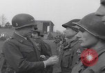 Image of Major General Rose gives awards Cologne Germany, 1945, second 8 stock footage video 65675080286