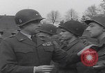 Image of Major General Rose gives awards Cologne Germany, 1945, second 17 stock footage video 65675080286