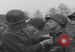 Image of Major General Rose gives awards Cologne Germany, 1945, second 19 stock footage video 65675080286