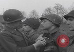 Image of Major General Rose gives awards Cologne Germany, 1945, second 22 stock footage video 65675080286